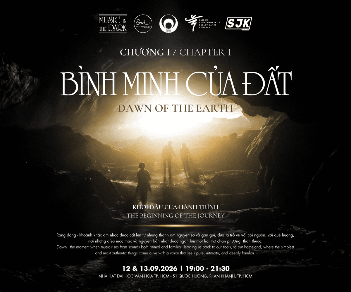 Hình ảnh 1 của sự kiện MUSIC IN THE DARK 2026 | TRỜI CỦA TA! ĐẤT CỦA TA!